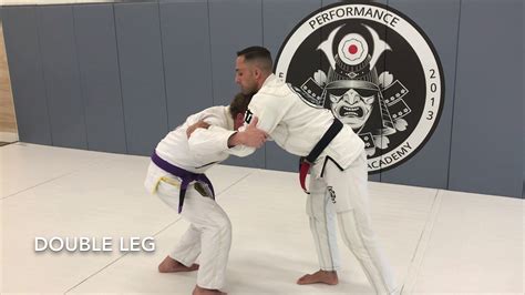 Double Leg Fundamental Jiu Jitsu Performance Martial Arts Academy Youtube