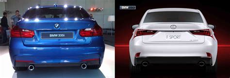 Is the 330e the best of both worlds? Photo Comparison: F30 BMW 3 Series M-Sport vs 2014 Lexus IS F-Sport