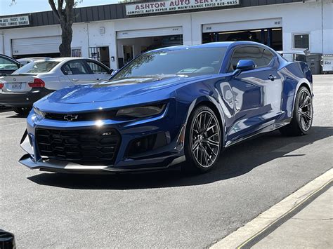 2022 Chevrolet Camaro Zl1 Riverside Blue Metallic — Detailership™