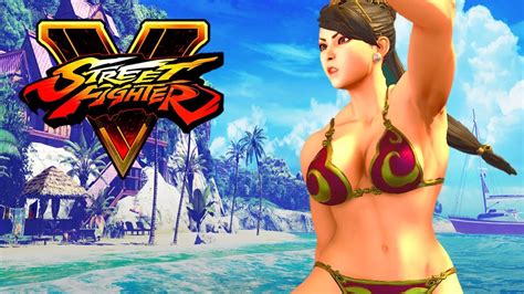 Street Fighter V Ce Chun Li Bikini Battles Youtube