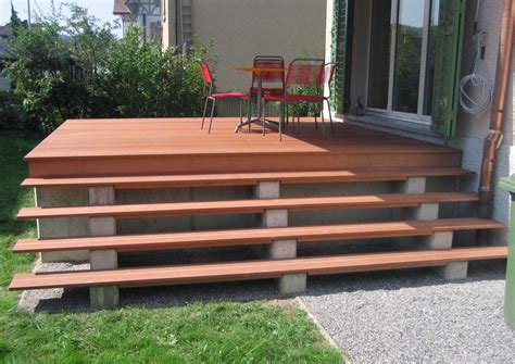 Handlauf eiche treppe wand geländer rund massiv holz lackiert handläufer griff. Holz Ausentreppe Selber Bauen Bauanleitung - Patrial ...