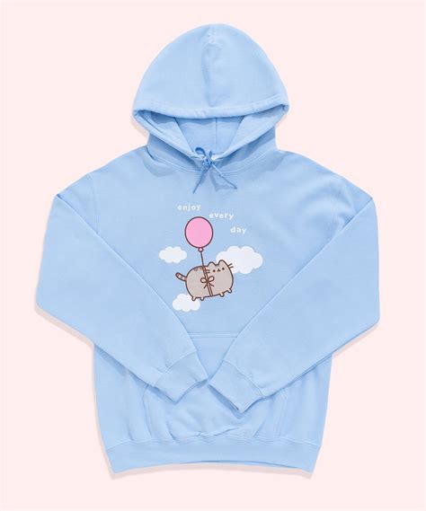 Pusheen Balloons Unisex Hoodie Pusheen Shop