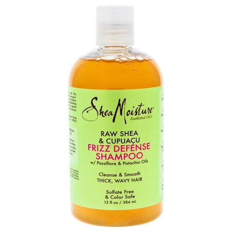 Buy Shea Moisture Raw Shea And Cupuacu Frizz Defense Shampoo 13 Oz