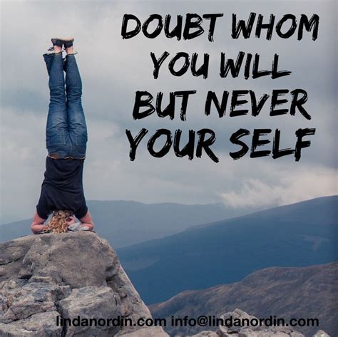 Never Doubt Yourself