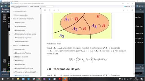Tema Probabilidades Teorema De Probabilidad Total Bayes YouTube