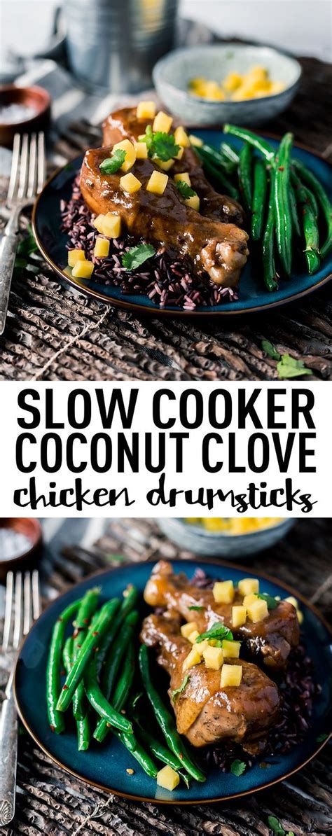 One downside with slow cooking chicken is that you can't achieve the crispy skin, however to resolve this, you can simply place the slow cooked jerk chicken under the grill on a high heat to brown the skin. Slow Cooker Chicken Drumsticks | Recipe | Chicken ...