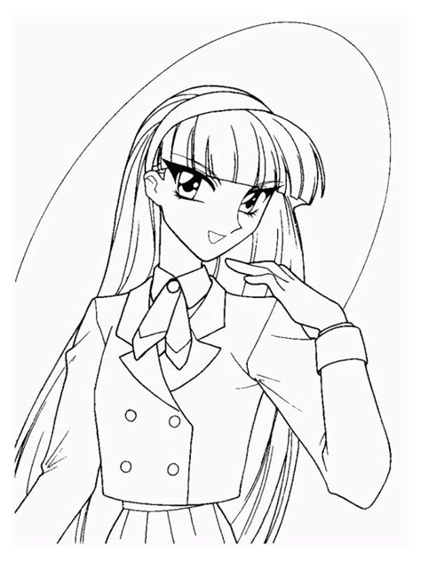 Pin On Anime Coloring Pages