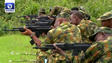 nigerian air force retrains personnel on weapon handling youtube