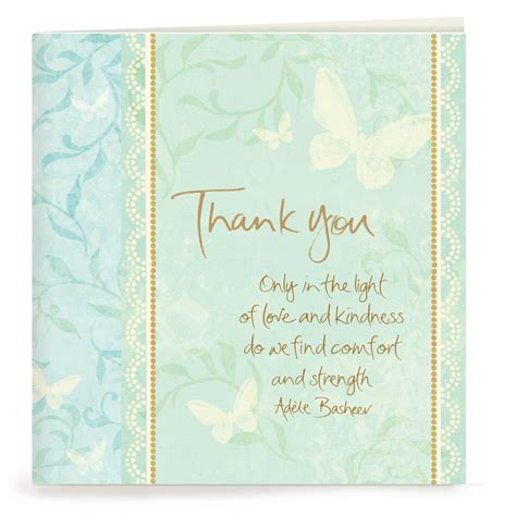 Condolence Thank You Cards Set Of 20 Intrinsic