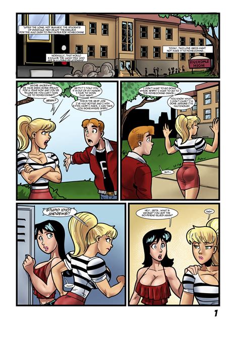 BETTY AND VERONICA LOVE BBC Archie Porn Comic By Kennycomix Rabies T Lagomorph Cheating