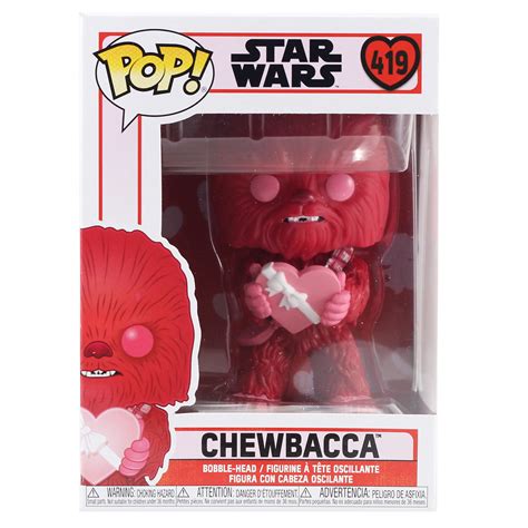 Funko Pop Bobble Star Wars Valentines Cupid Chewbacca узнать о поступлении фигурки