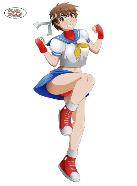 Sakura Kasugano By Redradrebel On Newgrounds