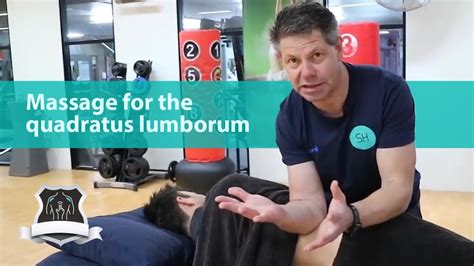 Massage Techniques For The Quadratus Lumborum Youtube