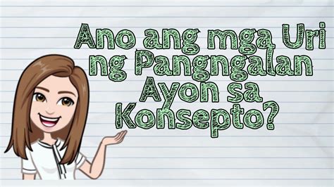 Uri Ng Pangngalan Ayon Sa Konsepto Worksheets Grade Porn Sex Picture