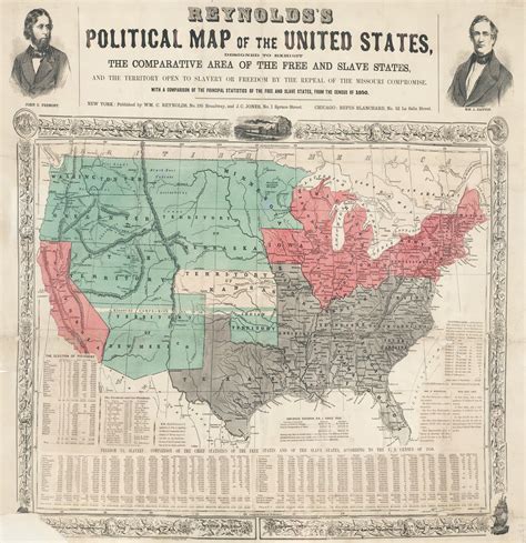 Reynolds Political Map Pre Civil War Divisions Flickr