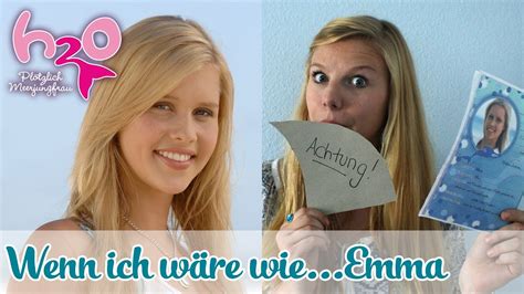 Für jede szene hat cleo ein anderes outfit, was. Wenn ich wäre wie... Emma // H2O - PLÖTZLICH MEERJUNGFRAU ...