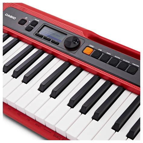 Casio Ct S200 Portable Keyboard Red At Gear4music