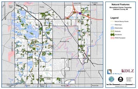 Bloomfield Township Master Plan Natural Features Maps