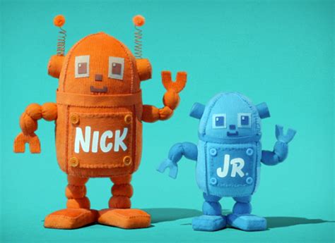 Nick Jr Huggables Logo Ids 2008 Robots On Behance