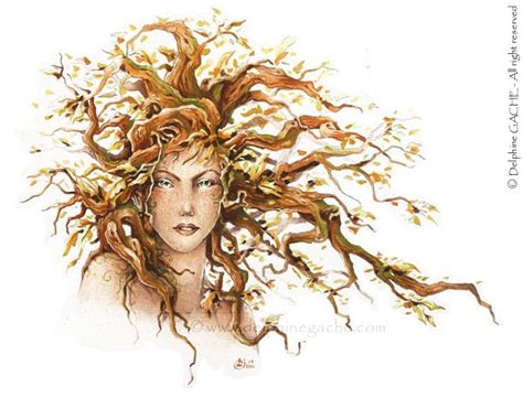 The Red Hair Dryad By Delfee On Deviantart Dryads Red Hair Muse Art