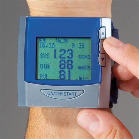 The Two Person Blood Pressure Wrist Monitor Hammacher Schlemmer