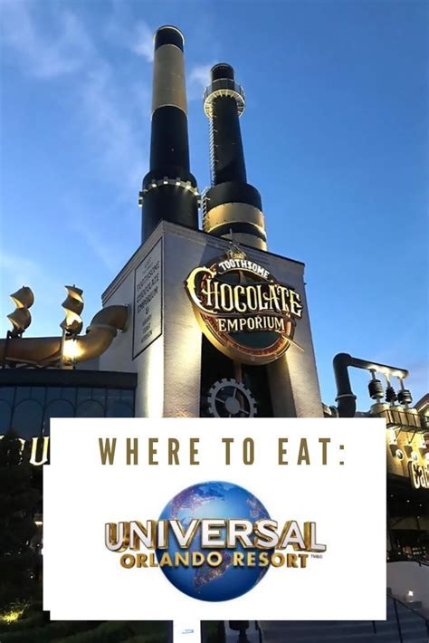 Where To Eat At Universal Orlando Resort Universal Orlando Resort