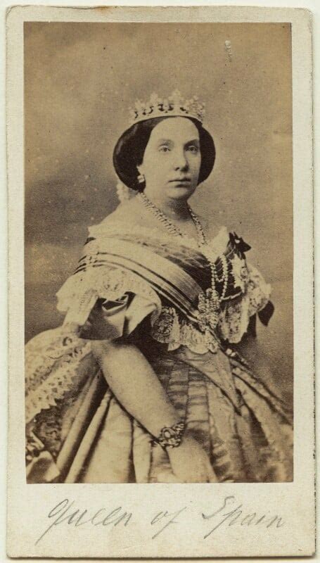 Npg X74470 Queen Isabella Ii Of Spain Portrait National Portrait