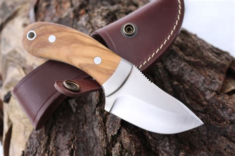 Cudeman Olivewood Compact Outdoor Knife Bushcraft Canada
