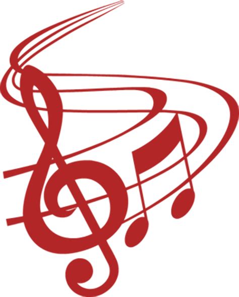 Download High Quality Music Notes Transparent Red Transparent Png
