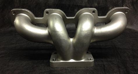Stainless Steel Casting Of Exhaust Manifold Investment Casting