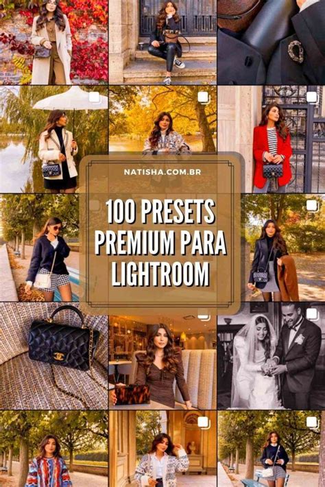 100 PRESETS PREMIUM Natisha Na Moda Presets Presets Lightroom