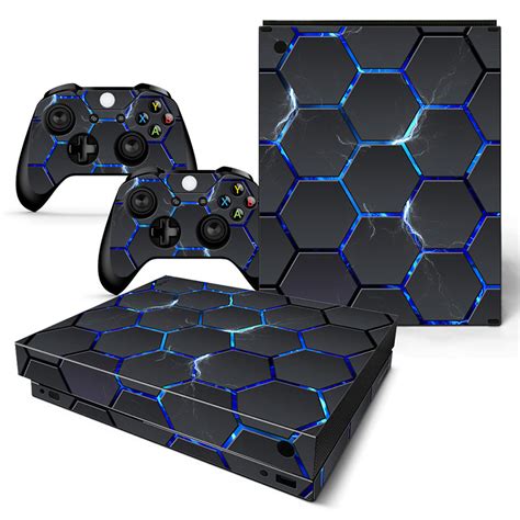 Hex Lightning Xbox One X Console Skins Xbox One X Console Skins