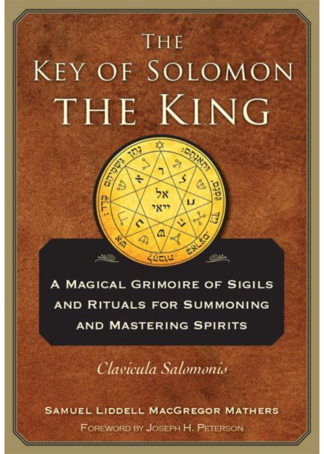 The Key Of Solomon The King Ebook Book Of Solomon Magick Book