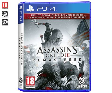 Ubisoft Assassin S Creed III AC Liberation Remaster Para Playstation