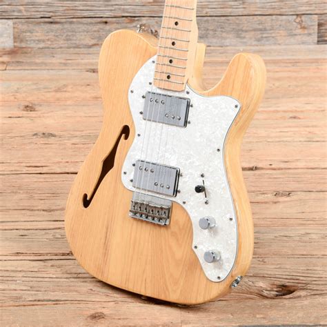 Fender Classic Series 72 Telecaster Thinline Natural 2004 Chicago