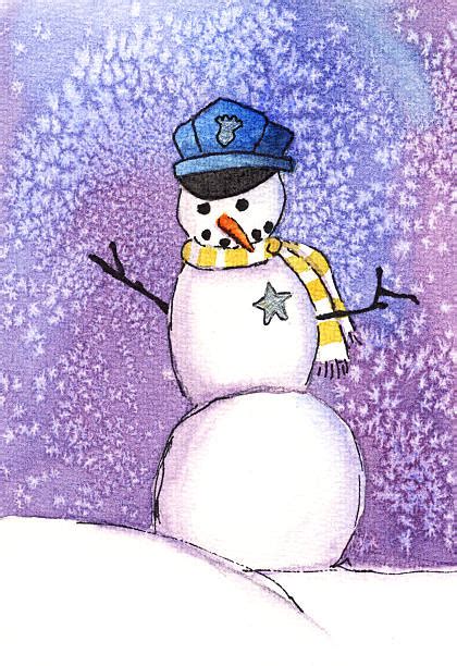 Best Police Christmas Illustrations Royalty Free Vector