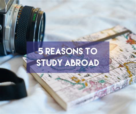 Five Reasons To Study Abroad Be