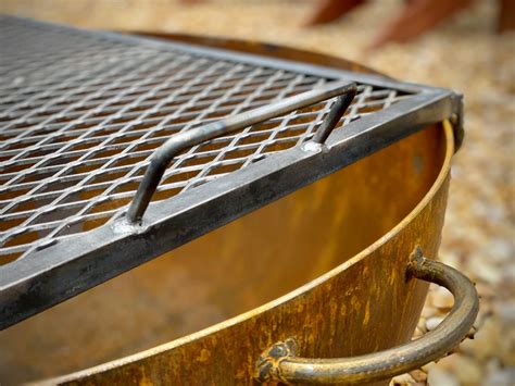 42 Heavy Duty Handcrafted Fire Pit Cooking Grate Custom Fire Pits