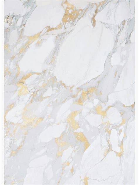 Marble With Gold Ii Canvas Print By Studioruifaria White And Gold