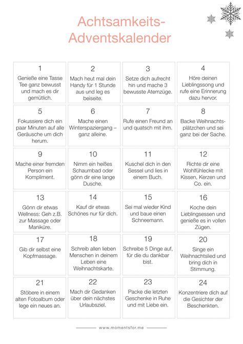 Anfangs war dahinter nur durchsichtiges pergamentpapier, auf das kleine bildchen der tradition entsprechend wird der baum vor. Ein besonderer Adventskalender - schenke dir jeden Tag einen Achtsamkeitsmoment. Nimm Dir Zeit ...