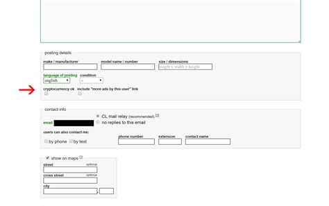 I Noticed A New Option When Listing On Craigslist Today : r/CryptoCurrency