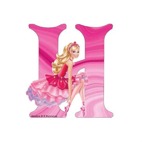 Buchstabe Letter H Barbie Party Decorations Barbie Images Barbie Party