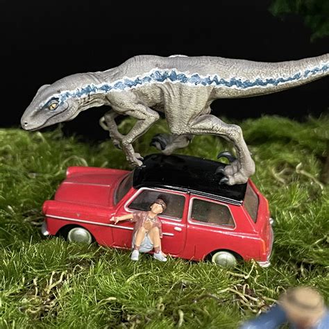 164 Scale Resin Model Jurassic World Dinosaur Park Ranger Man Woman C Fpj Toys