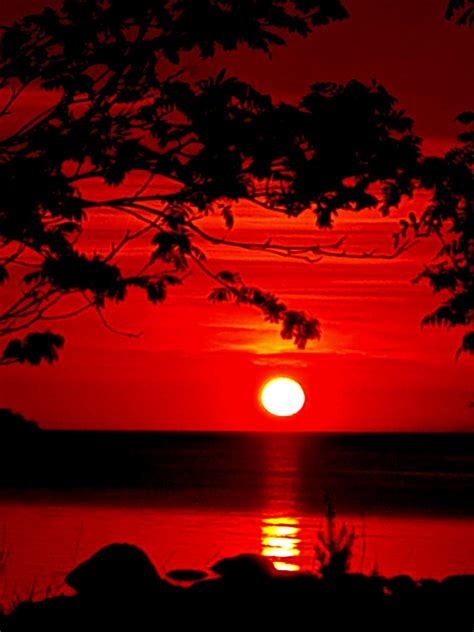 Red Sunset Free Photo On Pixabay Pixabay