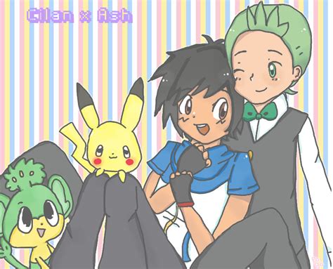 Cilan X Ash Cafemochashipping By Poigo On Deviantart