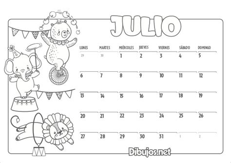 Almanaque Calendario 2020 Para Colorear Para Ninos