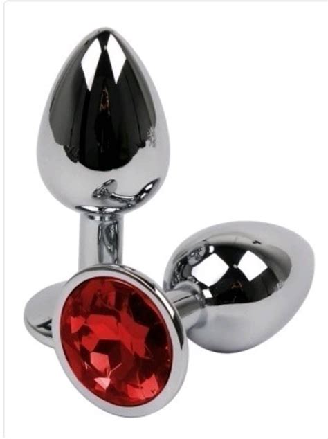 juguetes butt plug anal chico con joya distribuidora diamante