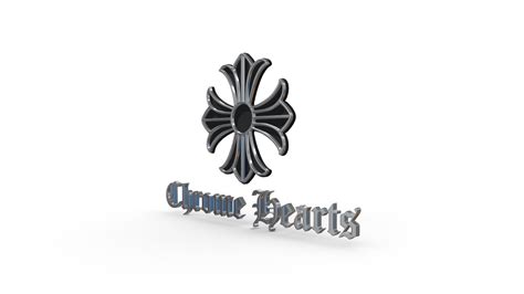 Stl File Chrome Hearts Logo 🥰・3d Print Design To Download・cults