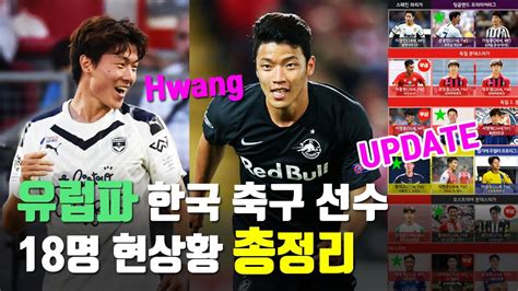 미쳐버린 한국 공군 여군 성폭행 추가보도. 유럽파 한국 축구 선수 19/20시즌 초반 상황/성적 총정리(손흥민 ...