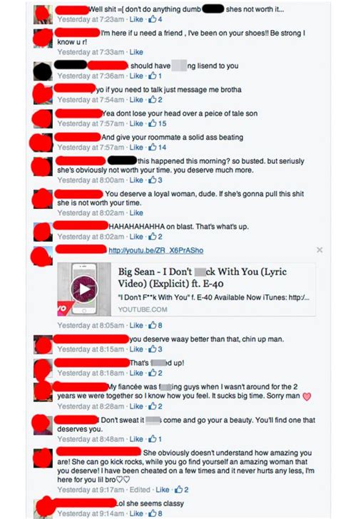 Man Shames His Cheating Ex On Facebook